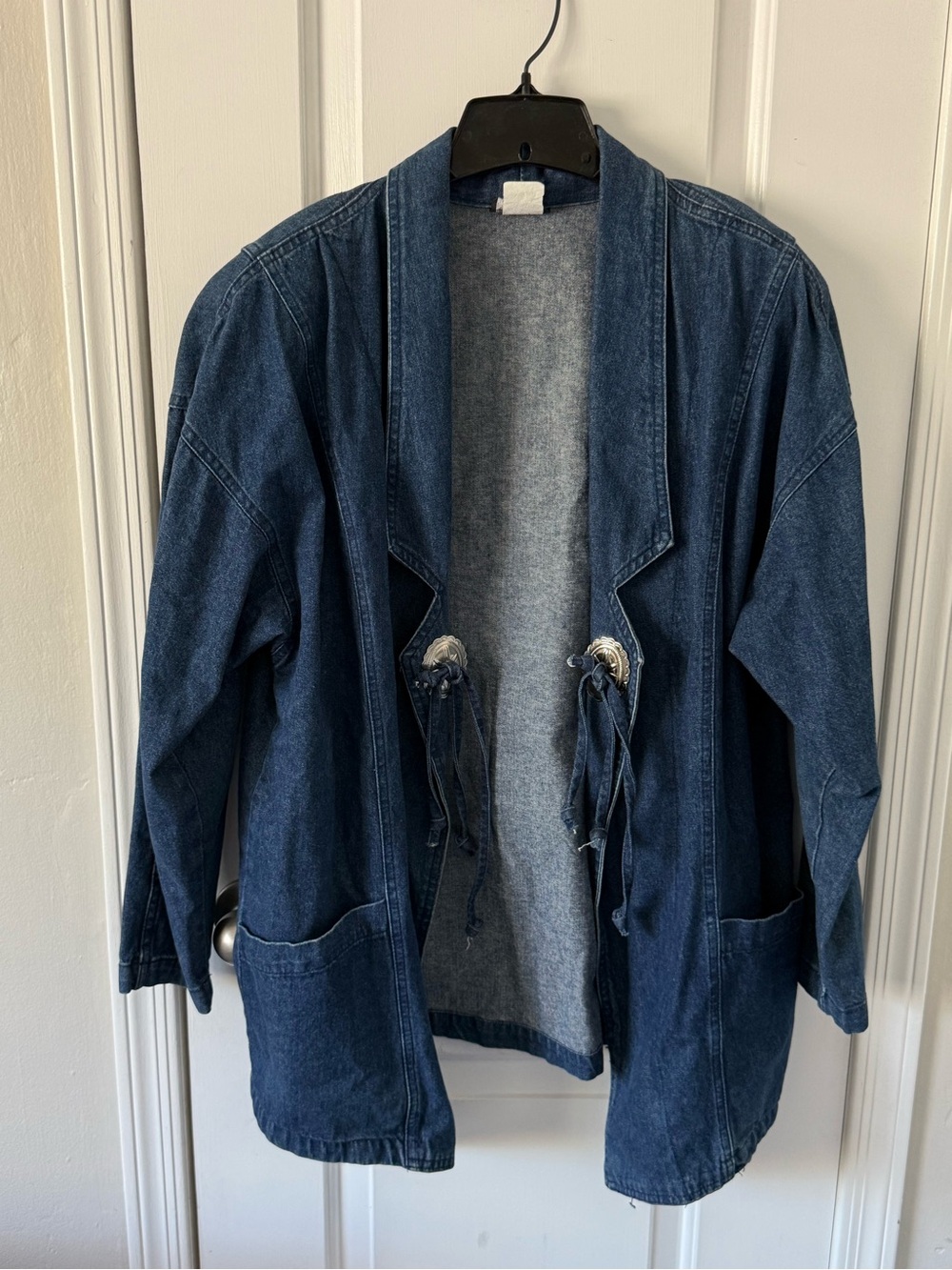 Vintage 90s Dakota Sport denim blazer size L